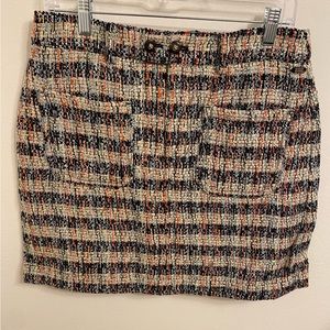 Scotch and Soda Special Tweed Mini Skirt Size Medium